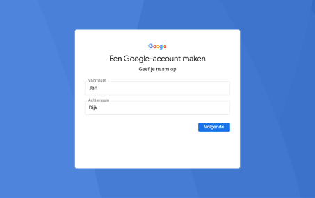 Google Duo account naam