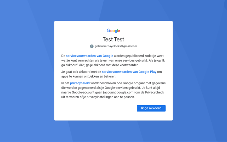 Algemene voorwaarden van Google