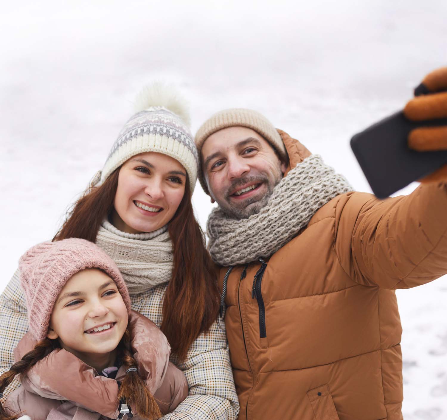 De hele familie bedient de klok vanuit de app