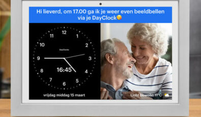 DayClocks biedt ondersteuning aan mensen met NAH (niet-aangeboren hersenletsel) 